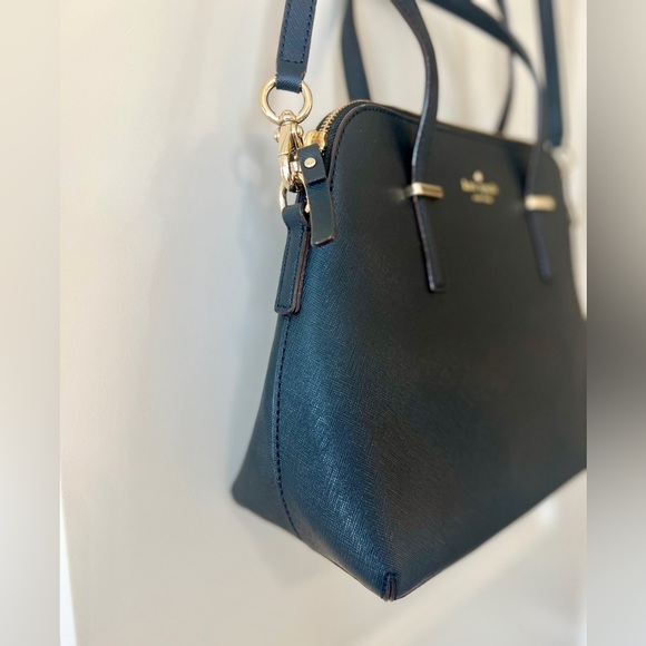 Kate Spade Black Satchel with Structured Design - Picture 5 of 15